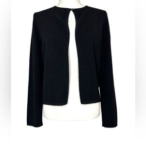 Ann Taylor Cashmere Black Shrug Sweater